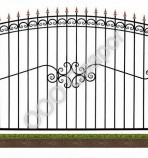 Сварной забор № 20  - Сварог - изготовление раздвижных, распашных, сварных кованых решеток на окна и двери, а так же  сварные, металлические распашные ворота и забор под ключ