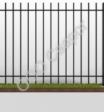 Сварной забор №3 - Сварог - изготовление раздвижных, распашных, сварных кованых решеток на окна и двери, а так же  сварные, металлические распашные ворота и забор под ключ