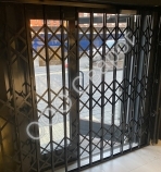 Раздвижная решетка "Сварог"  - Сварог - изготовление раздвижных, распашных, сварных кованых решеток на окна и двери, а так же  сварные, металлические распашные ворота и забор под ключ